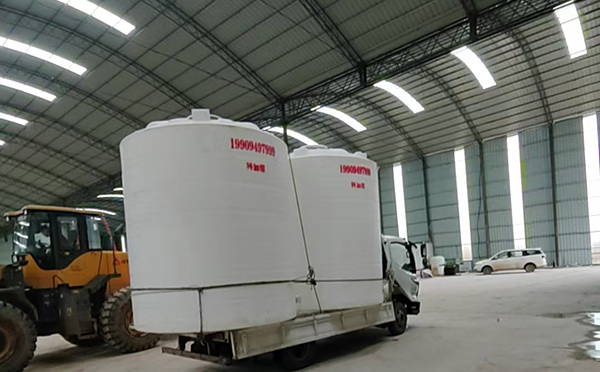 特加厚玉门塑料大桶装车运输交付实录